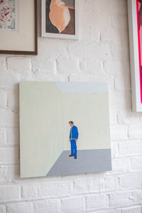 'Collector in Blue' by Christabel Blackburn