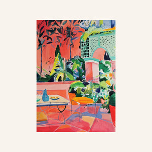 'Pink Courtyard 2023' by Lucy Smallbone