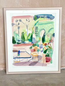 ‘Pink Courtyard’ by Lucy Smallbone