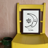 Framed 'La Lune' Print by Olivia Sewell