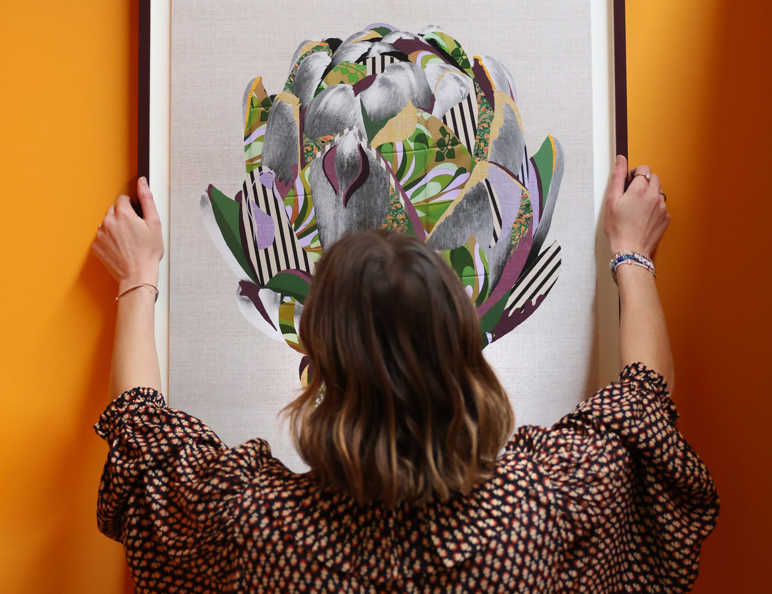 Lucy Kent hanging Artichoke by The Full Montage