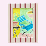 'Blue Chair and Cactus' by Niamh Birch