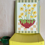 Framed 'Rudbekia in a Bowl' Print by Rosie Harbottle