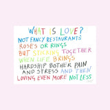 'What is Love' by Laura Bradford